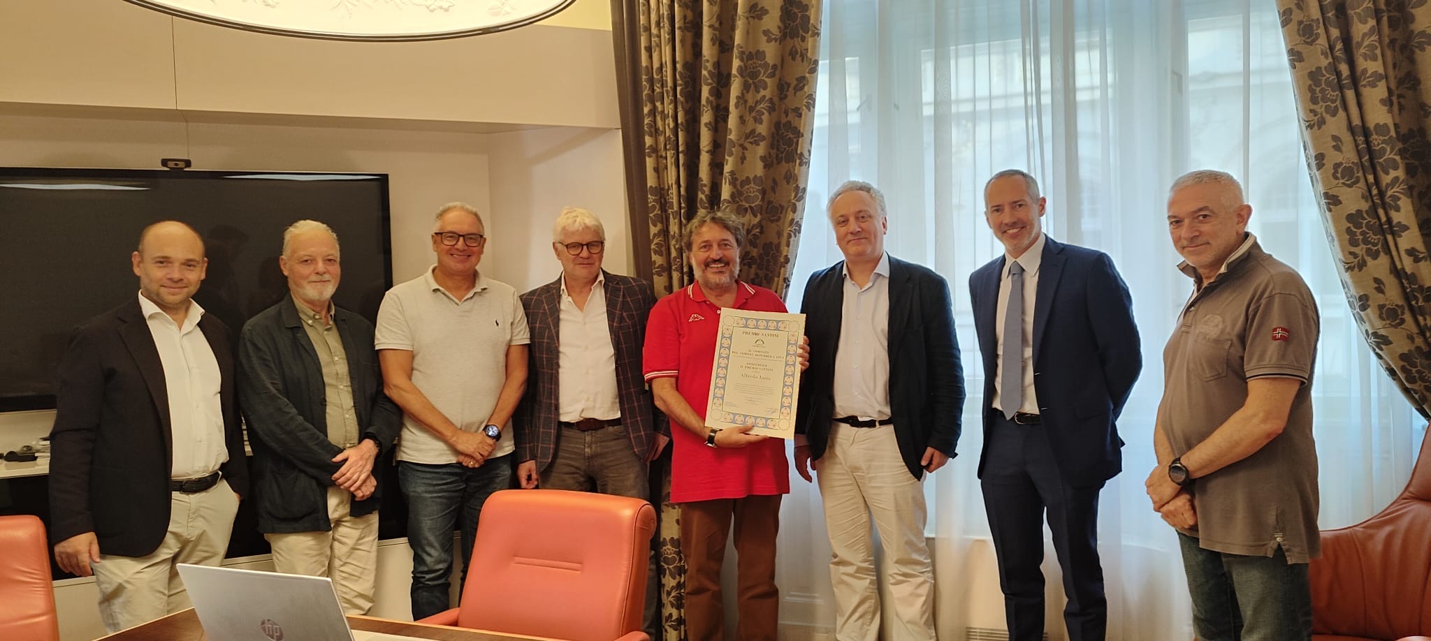 Il Premio Comites “Santini” al Prof. Alfredo Iorio